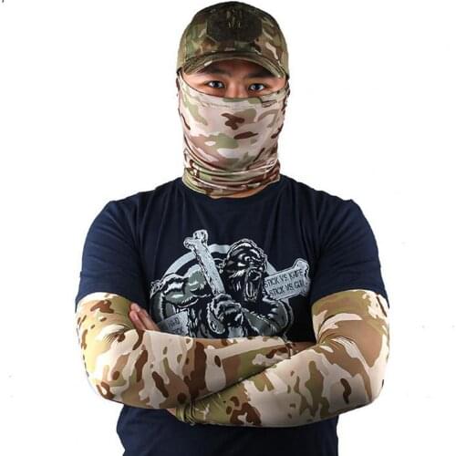 1 Pair Arm Sleeve Breathable Sun Protection Polyester Outdoor Cycling Climbing Hiking Arm Cover for Travel Driving Beach