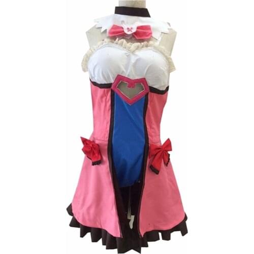 2018 DVA Cosplay D.VA Game OW Kawaii Girl Pink Dress Costume Magic Girl D.va Cosplay Dva Costume Women