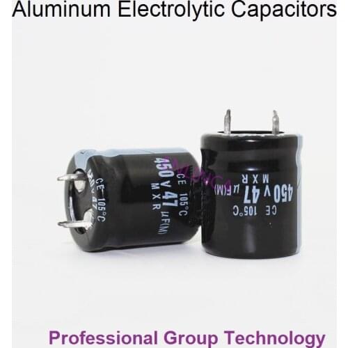 9~15pcs EB900 Good quality 450v47uf Radial DIP Aluminum Electrolytic Capacitors 450v 47uf Tolerance 20% size 22x25MM 20