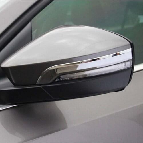 Car ABS Chrome Rear view mirror cover for Octavia MK3 A7 2015 -2016