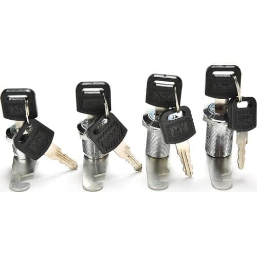 Security Furniture Locks With Plastic Keys Hardware Cam Cylinder Locks Door Cabinet Mailbox Drawer Cupboard Locker