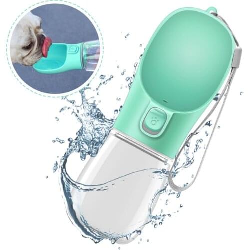 Pet Dog Water Bottle Portable Bottle for Small Medium Large Dog Leakage-proof Dogs Water Bottle Outdoor Water Bowl Pet Products