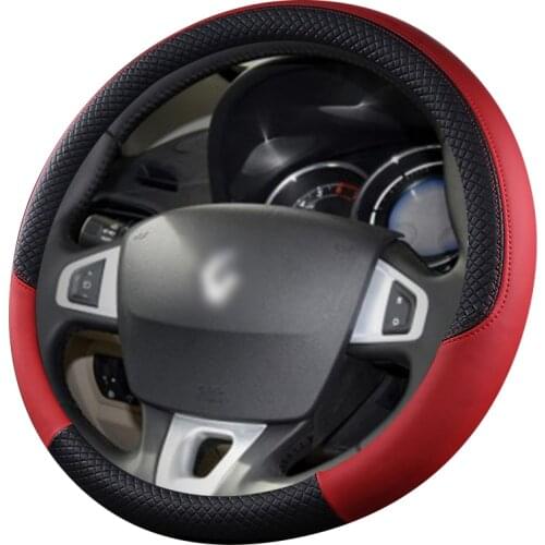 Steering Wheel Cover for Renault Scenic Clio Laguna 2 3 4 5 Kangoo Fluence Megane Trafic Talisman Twingo Kaptur Car Accessories