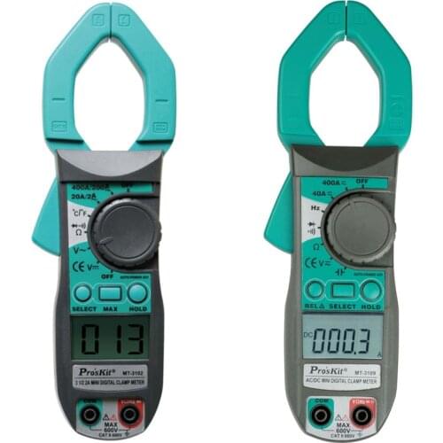 ProsKit MT-3102/3109 Digital Multimeter Clamp DC AC Voltage Current Capacity Resistance Tester Multimeter Megohmmeter Tools