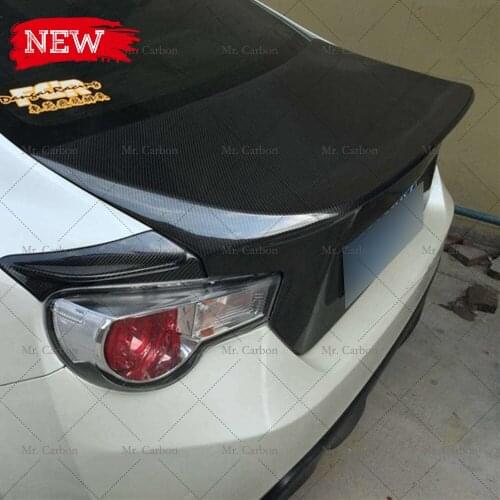 FOR TOYOTA 86 GT86 FT86 BRZ FRS OEM STYLE CARBON FIBER TRUNK TRIM BODY KIT TUNING PART FOR 86 BRZ CARBON TRUNK LID RACING