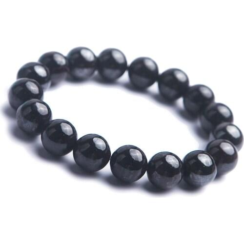 Precious Natural Sugilite Bracelet 12.5mm Crystal Stretch Round Bead Natural Stone Bracelet Women Men