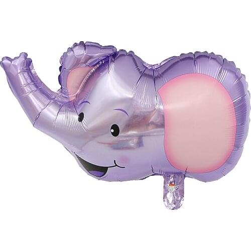 Toy balloon cartoon animal elephant head balloon cartoon animal floatable air ball baby birthday party decoration balloon