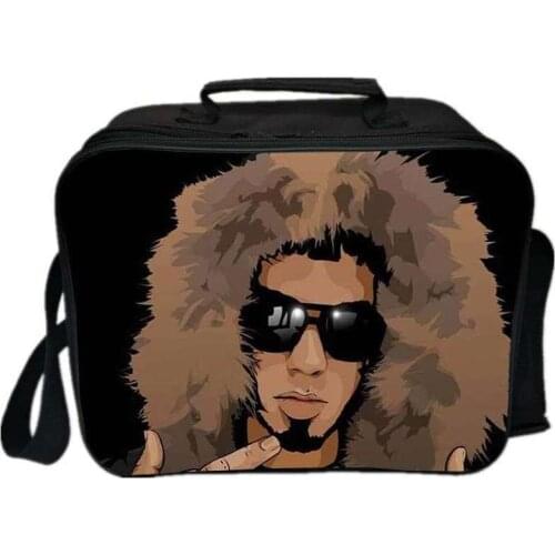 Fashion Lunch Bag for Kids Cartoon Beyblade ANUEL AA 3D Printing Ice Bag Insulated Thermal Picnic Lunchbox Handbags Sac A DOC