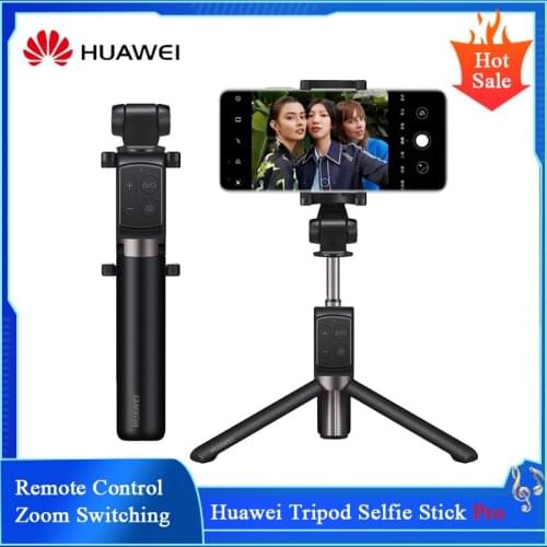 Huawei Honor AF15 Pro Tripod Selfie Stick Portable Wireless Monopod With Bluetooth Remote Control Zoom For Phone Stand Holder
