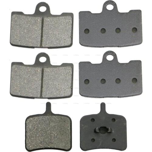Brake Shoe Pads set for BUELL 1125 CR (09-10) 1125 R (08-10) Front Rear