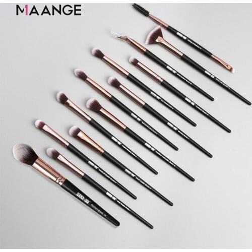 MAANGE New 13Pcs Makeup Set Brush Makeup Brush Eye Shadow Brush Eyebrow Brush Eyelash Brush Beauty Tools