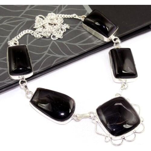 White Opal Necklace, 48.5 cm, N0359