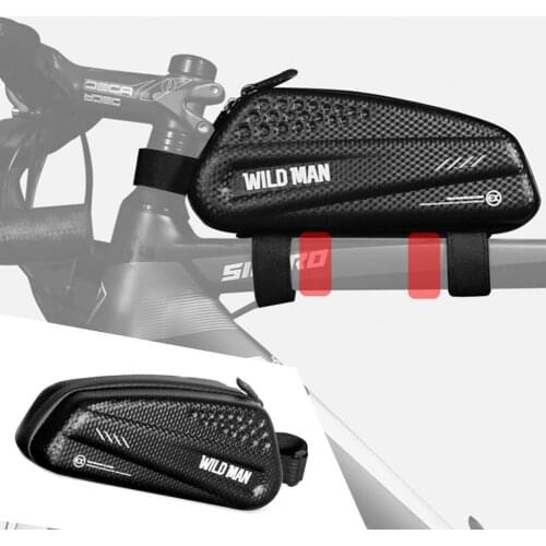 Sturdy Useful Front Top Tube Waterproof Cycling Bag Upper Tube Bag Convenient for Road Bicycle