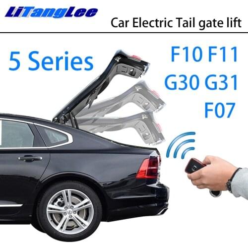 LiTangLee Car Electric Tail Gate Lift Trunk Rear Door Assist System for BMW 5 Series F10 F11 G30 G31 2010~2020