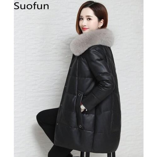 Женские осенние парки Suofun China At AliExpress