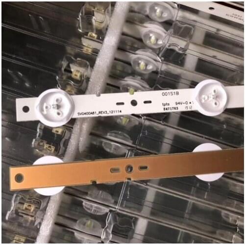 395mm LED Backlight Lamp strip 5leds for So ny 40 inch TV KLV-40R470A SVG400A81 REV3 121114 S400H1LCD-1
