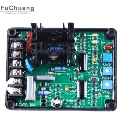 Universal 12A Brushless AVR GAVR-12A for 150KVA Generator Automatic Voltage Regulator Parts