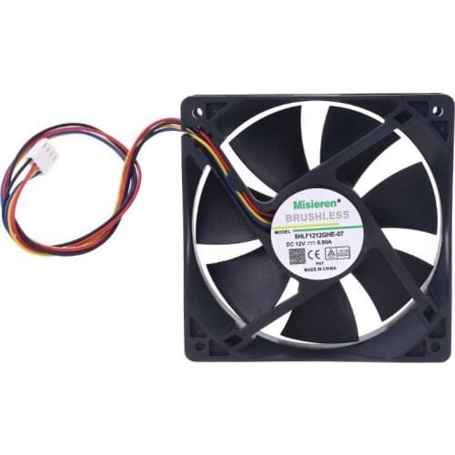 6500 RPM Fan for AntMiner D3 L3+ S9 T9 S15 T15 S17 T17 Misieren SHLF1212GHE-07