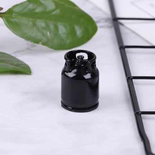 1/12 Dollhouse Miniature Kitchen Toys Alloy Gas Stove Tank Utensils Tool miniature food girls toys for children