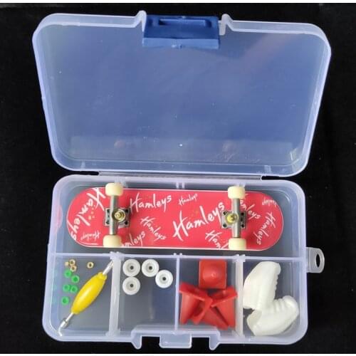 2020 New arrival Basic Fingerboard Professional Finger SkateBoard Fingerboars Suit Hand Wrist Finger Exercise Toy Child Gift