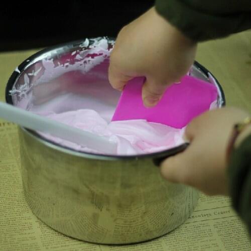 3Pcs Plastic Dough Icing Fondant Scraper Cake Decorating Baking Pastry Tools Plain Smooth Jagged Edge Spatulas Cutters A1