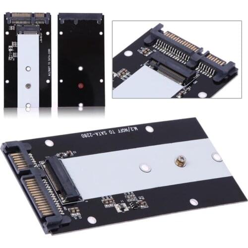 S103 B Key M.2 NGFF SSD to SATA 2.5" Converter Adapter Card for Windows Vista Linux Mac 10 OS for SSD type 2230 2242 2260 2280