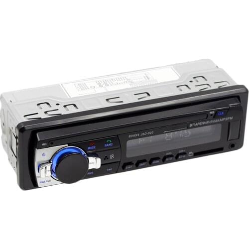 Car Bluetooth Autoradio Stereo Radio FM Aux Input Receiver TF USB JSD 520
