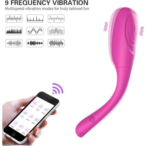 Wireless Vibrator App Remote Control G-Spot Simulator Vaginal Ball Vibrating Love Egg Female Masturbator Sex Toy For Women Adult