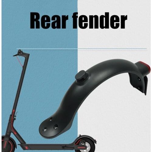 Durable Scooter Mudguard For Xiaomi Mijia M365 M187 Wing Fender Electric Scooter Splash Pro with Taillight Guard Rear Back 2021