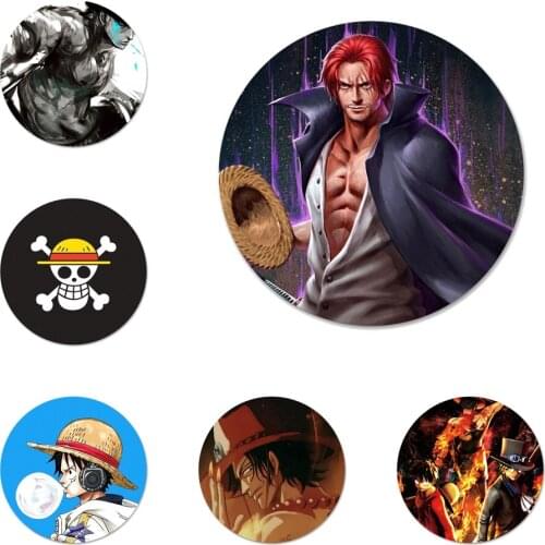 One Piece Anime Fashion Icons Pins Badge Decoration Brooches Metal Badges For Backpack Decoration