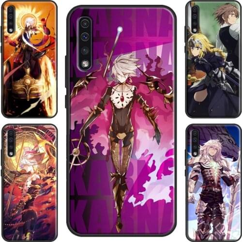 Anime Fate Apocrypha Karna Case For Samsung A51 A71 A31 A72 A52 A32 A12 A40 A50 A70 A21S S21 Ultra Plus S20 FE Cover