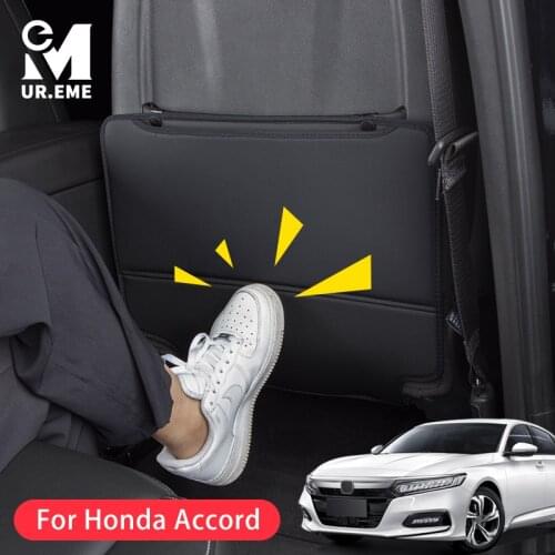 Car Back Seat Cover Protector Kids Baby Mats Pad For Honda Accord 7 8 9 2003 2007 2017 2018 2019 2020 2021 Interior Accessories