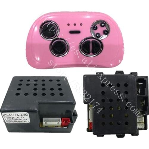 Childrens electric car HH-6177Y remote control HH-6177K-2.4G receiver 6V controller motherboard accessories