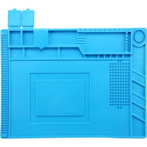 Repairing Heat Insulation Pad Soldering Desk Mat Maintenance Platform For BGA Soldering Repair Station With Magnetic Section