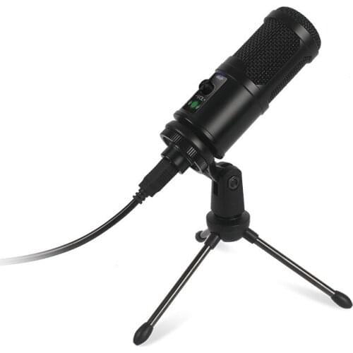 Condenser microphone set high sampling rate 192K24Bit computer game USB microphone live conference wired microphone