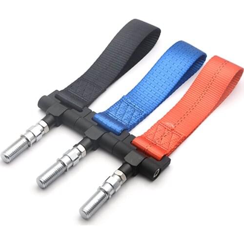 Universal High Strength Racing Tow Towing Strap Hook Rope For Most Japan Car