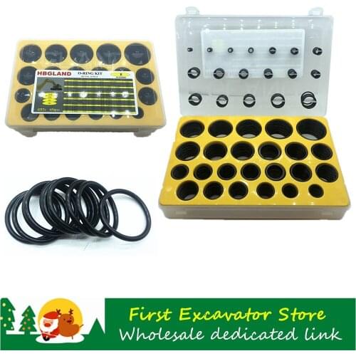 For Excavator Accessories CAT High Quality Boxed O-ring Sealing Ring Rubber Ring High Quality Boxed Rubber Ring Upgraded Rubber