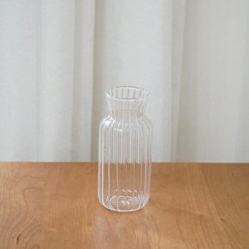 Flower Vase for Modern Home Decor Glass Vase Rustic Tabletop Terrarium Table Ornaments Flower Plant Vase