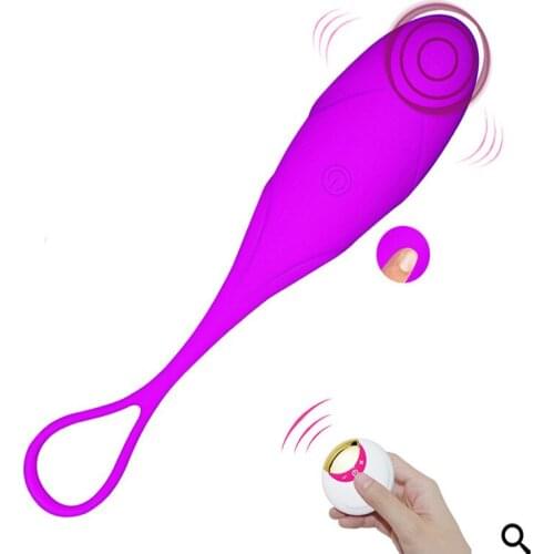 Egg Vibration Female Masturbation Wireless Remote Control USB Charging Stimulate Vagina G Spot Vibrator Sex Toys for Woman