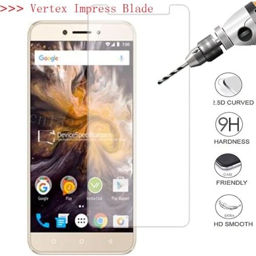 Vertex Impress Bear Glass Tempered for Vertex Impress Blade Eagle 4G Eclipse Frost Nero Phonic Play lion New lout luck saturn
