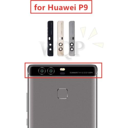 For Huawei P9 Camera Glass Lens Back Rear Camera Glass Lens Replacement Repair Spare Parts with Glue