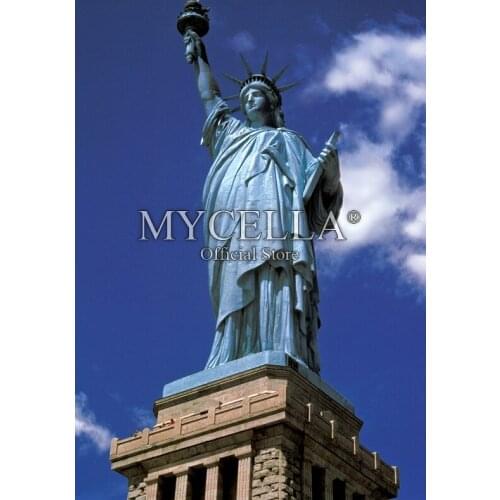 5d Diy Diamond Painting Statue Of Liberty, USA Cross Stitch Diamond Embroidery Monuments Full Mosaic Home Decor landscape Gifts