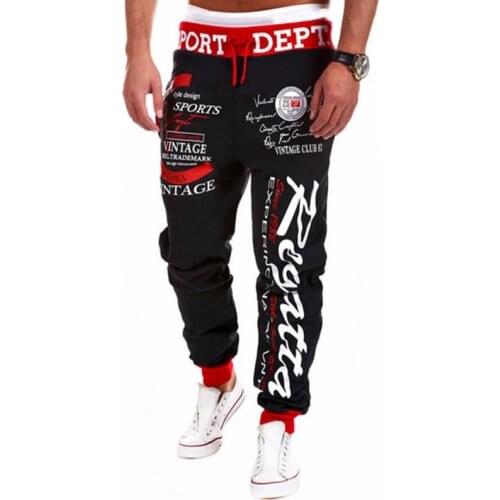 Mens pants weatpants Hip Hop joggers men casual pants fashion printing trousers streetwear Harem pants men