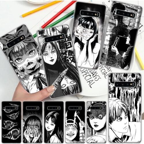 Horror Comic Junji Ito Tomie Tees Phone Case For Samsung Galaxy A51 A71 A70 A50 A40 A30 A21 A20E A10S A41 A01 A6 A7 A8 A9 Plus