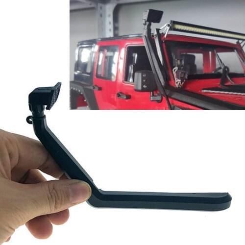 Black Plastic Safari Snorkel for 1/10 Scale RC Crawler Axial SCX10 II 90046 90047 Body Car Shell Spare Parts