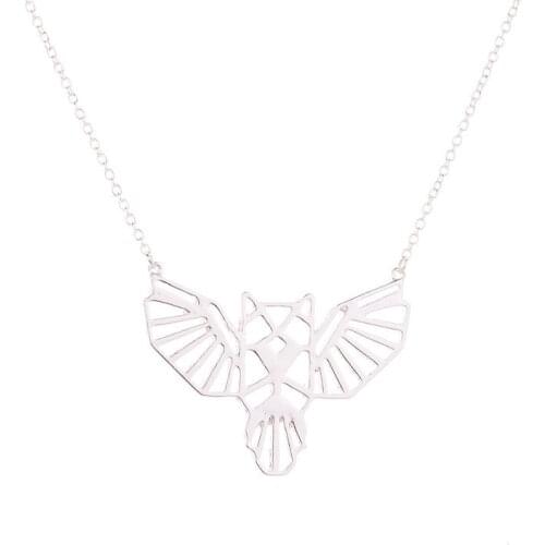 European And American Cross Border New Necklace Animal Owl Necklace Simple Choker Pendant