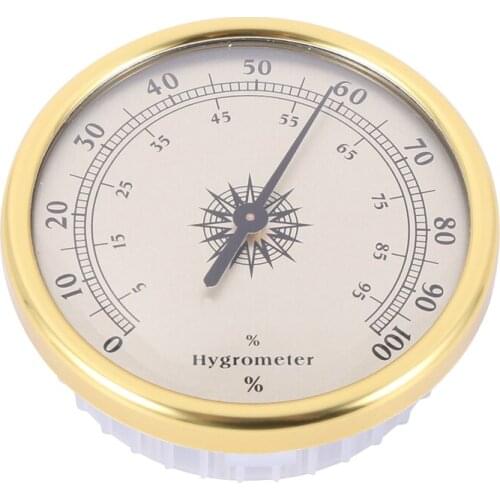 Hot Vault Hygrometer,Monitor the Humidity Level in Your Vault ,Metal Hygrometer,Hygrometer Indoor