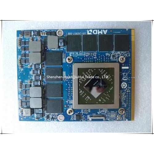 HD7970M HD7970 DDR5 2GB Graphic Card For DELL M18X R1 R2 M17X 216-0836036 Display Video Card GPU Replacement