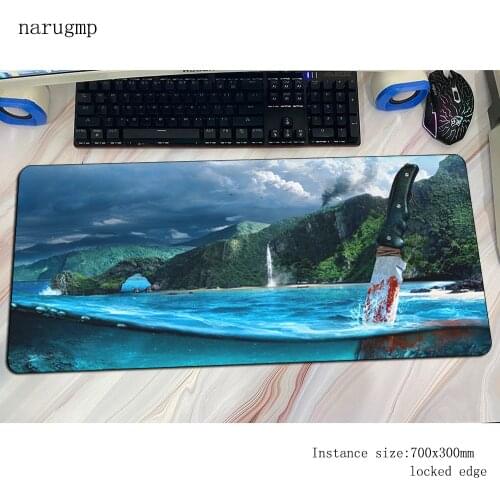 Far cry padmouse Aestheticism accessory 90x40cm mouse pad Indie Pop gaming enterprise rubber mats keyboard large mouse mat gamer