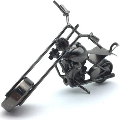 M39C 16cm Creative Decoration Handmade Motorcycle Model Motorbike Desktop Home Office Decor Miniatures Iron Craft Motorcycle